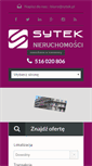 Mobile Screenshot of nieruchomosci.sytek.pl